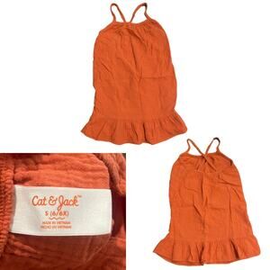 Cat & Jack Youth Girl Summer Ruffle Hem Dress Size 6X Summer Spring Kidscore